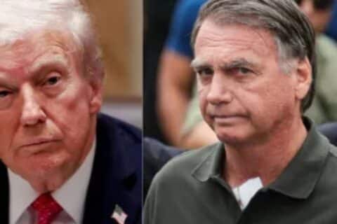 Trump comenta prisão de ex presidente Bolsonaro
