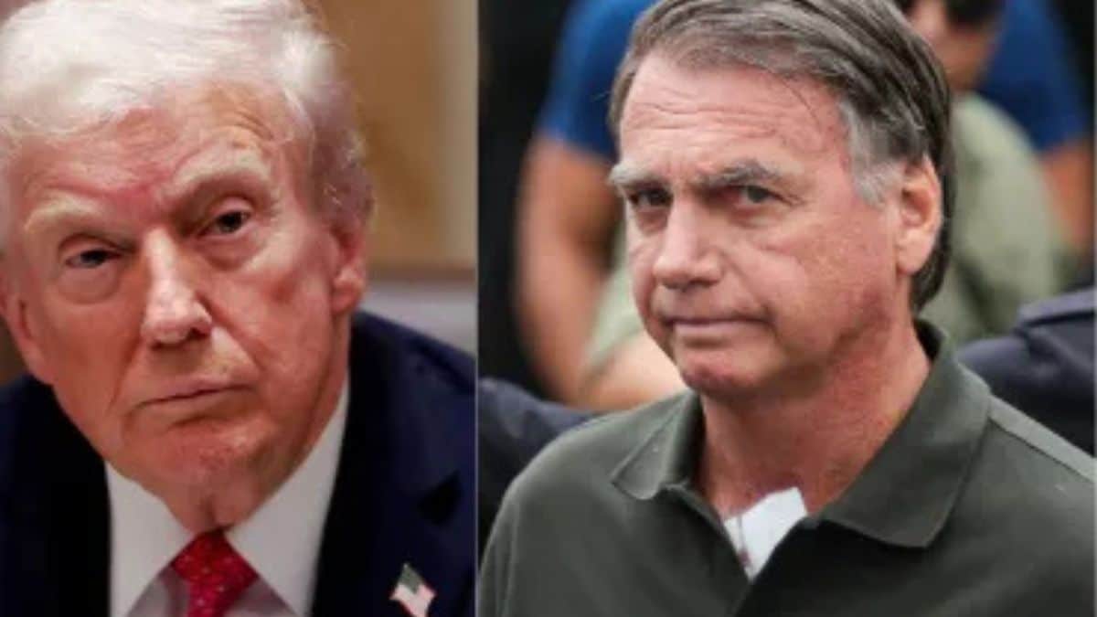 Trump comenta prisão de ex presidente Bolsonaro