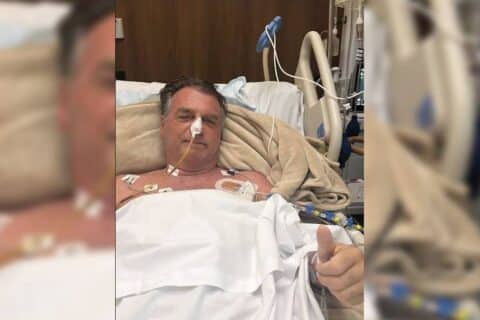 Cirurgia de Jair Bolsonaro foi bem-sucedida, diz Michelle