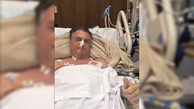 Cirurgia de Jair Bolsonaro foi bem-sucedida, diz Michelle