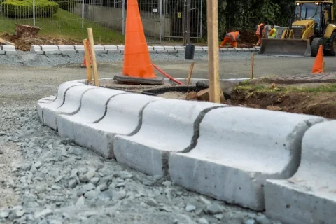 Curitiba está executando uma série de obras de requalificação viária