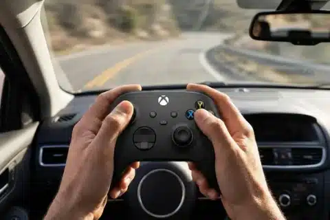 Carro Dirigido por Controle de Xbox Desafia Volantes e Impressiona Mecânicos