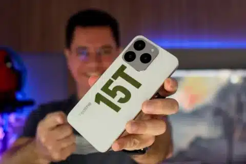 Realme 15T chega ao mercado prometendo bateria duradoura desempenho otimizado e recursos de inteligência artificial