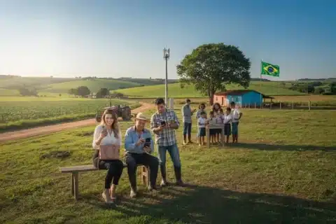 4G Acelera no Campo Mais de Mil Localidades Rurais Receberão Sinal Até 2026