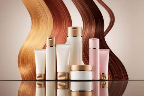 Embalagens de produtos cosméticos e alisantes capilares recolhidos após determinação da Anvisa