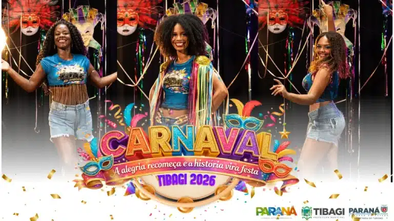 Tibagi lança concurso para eleger Rainha do Carnaval 2026