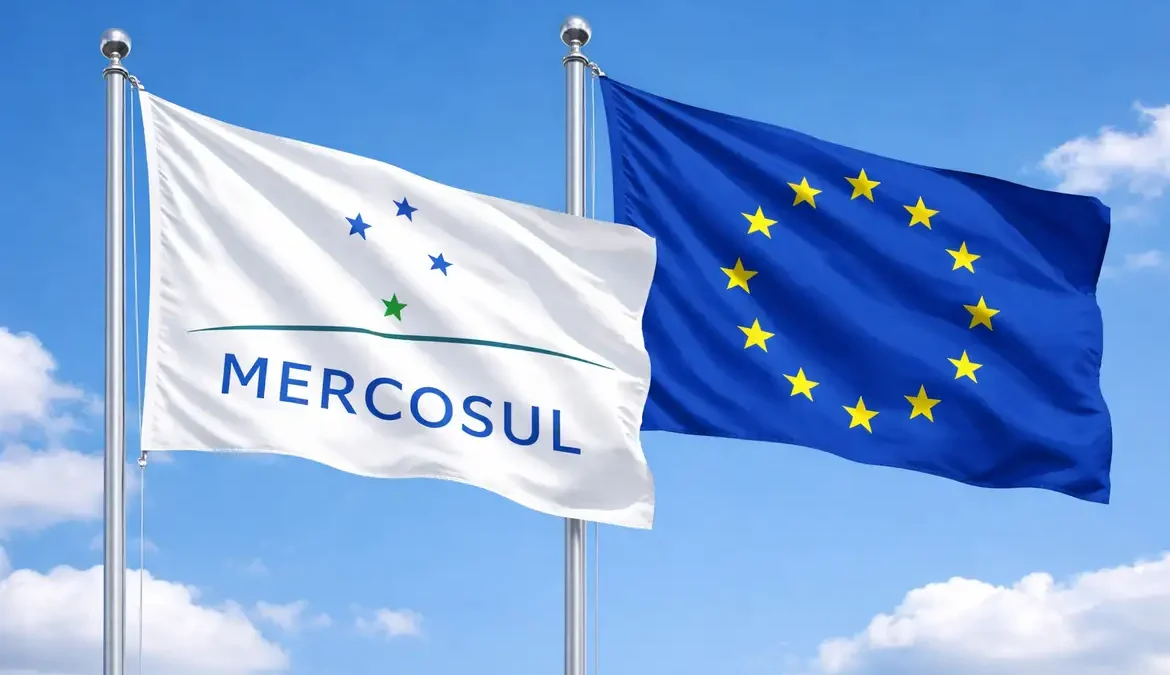 Acordo UE Mercosul impulsiona acesso do Brasil ao mercado global