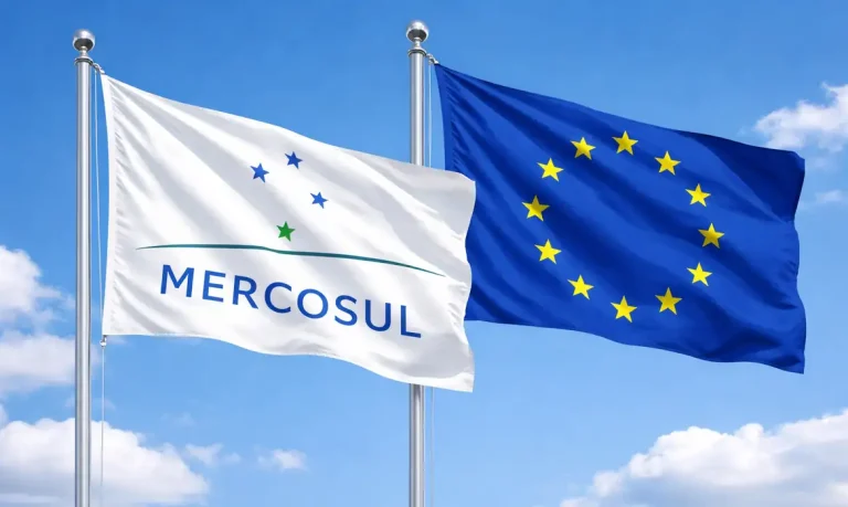 Acordo UE Mercosul impulsiona acesso do Brasil ao mercado global