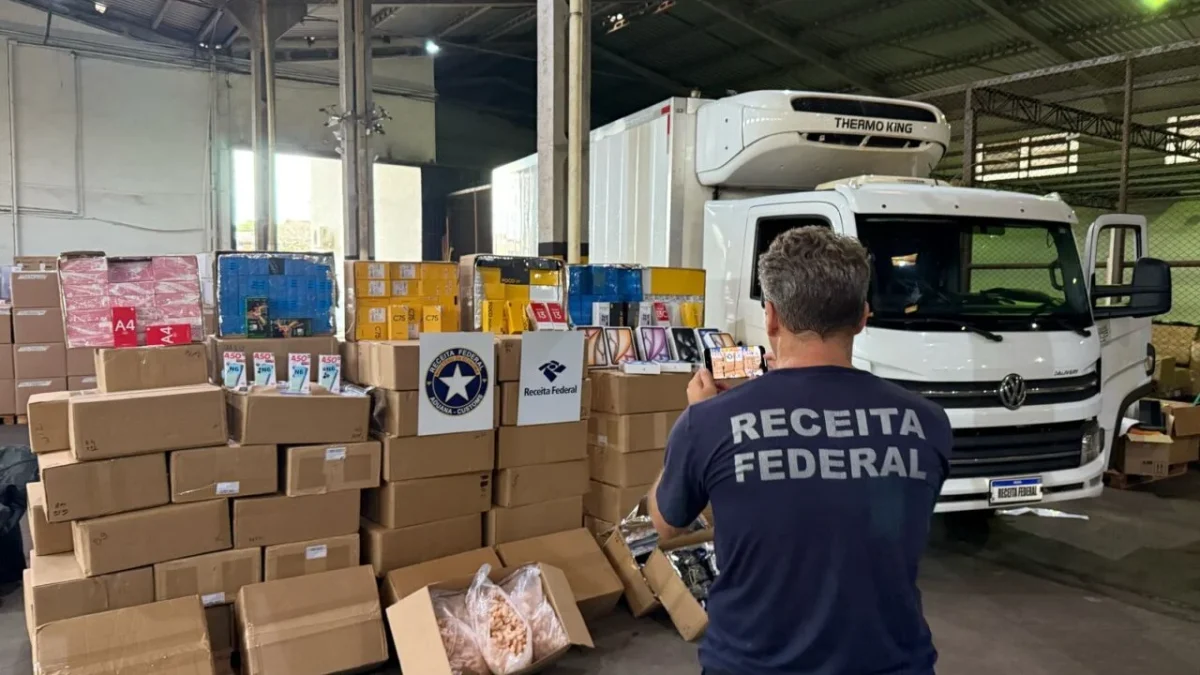 Receita Federal Apreende Eletroeletrônicos e Outras Mercadorias Somando R$ 1,2 Bilhão no Paraná