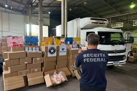 Receita Federal Apreende Eletroeletrônicos e Outras Mercadorias Somando R$ 1,2 Bilhão no Paraná