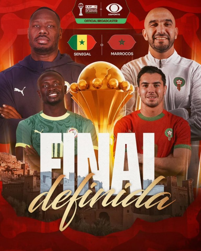 Final da Copa Africana de Nações Senegal e Marrocos Decisão Inédita na TV Aberta Brasileira