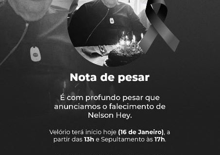 Clube Duque de Caxias lamenta falecimento de Nelson Hey centenário ex presidente