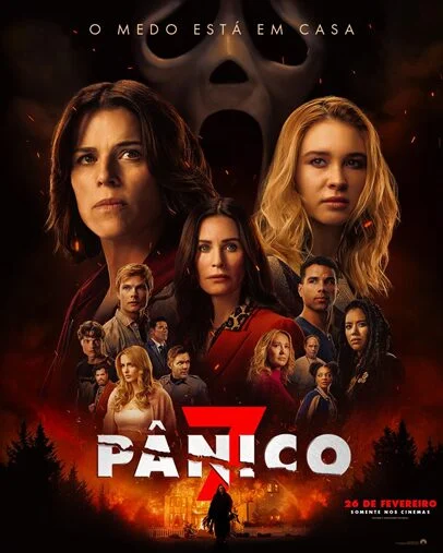 Pânico 7 ganha pôster oficial e fãs aguardam estreia nos cinemas