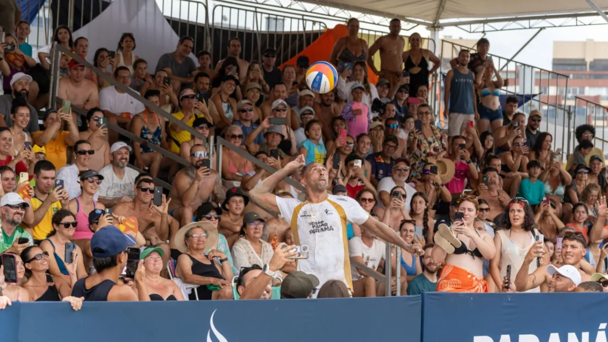 Medalhistas Olímpicos Brasileiros Levam Emoção e Disputa de Vôlei de Praia para Caiobá