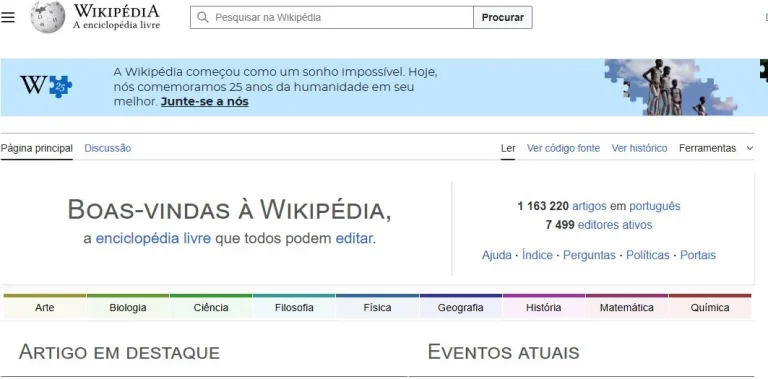 Wikipédia faz 25 anos e firma parcerias com gigantes da inteligência artificial