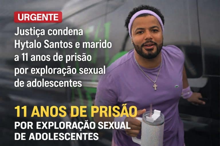 Justiça da Paraíba condena Hytalo Santos e marido por exploração sexual de adolescentes