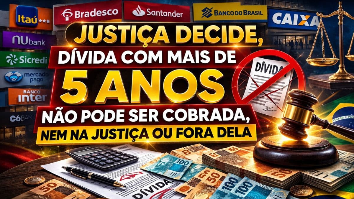 Justiça e dívidas antigas o que realmente muda após 5 anos