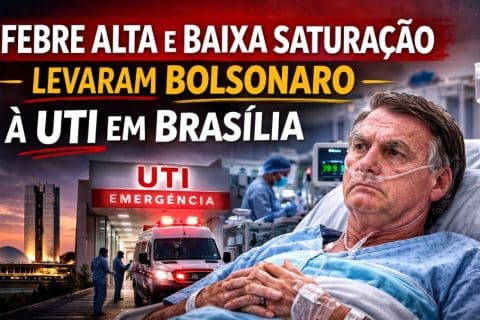 Febre alta e baixa saturação levaram Bolsonaro à UTI em Brasília